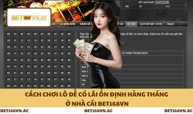 Cách Chơi Lô Đề Có Lãi Ổn Định Hàng Tháng Ở Nhà Cái Bet168Vn 9 Cách Chơi Lô Đề Có Lãi Ổn Định Hàng Tháng Ở Nhà Cái Bet168Vn