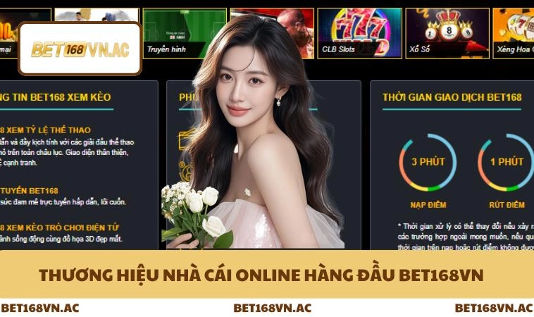 Home 26 Thương hiệu nhà cái online hàng đầu Bet168Vn